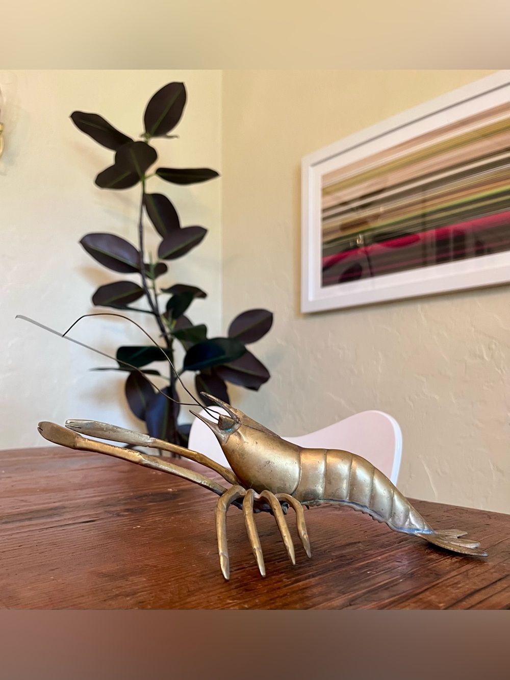 Brass sea creature